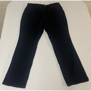 Christopher And Banks Pants Women’s Size 6 Short Signature Slimming Navy Blue